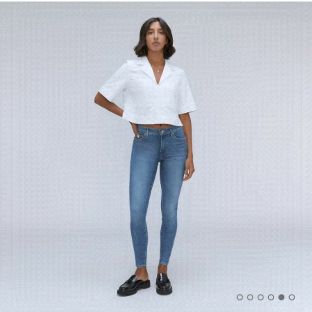 EVERLANE MID RISE SKINNY JEANS 30